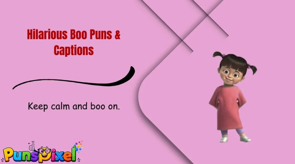 Hilarious Boo Puns & Captions