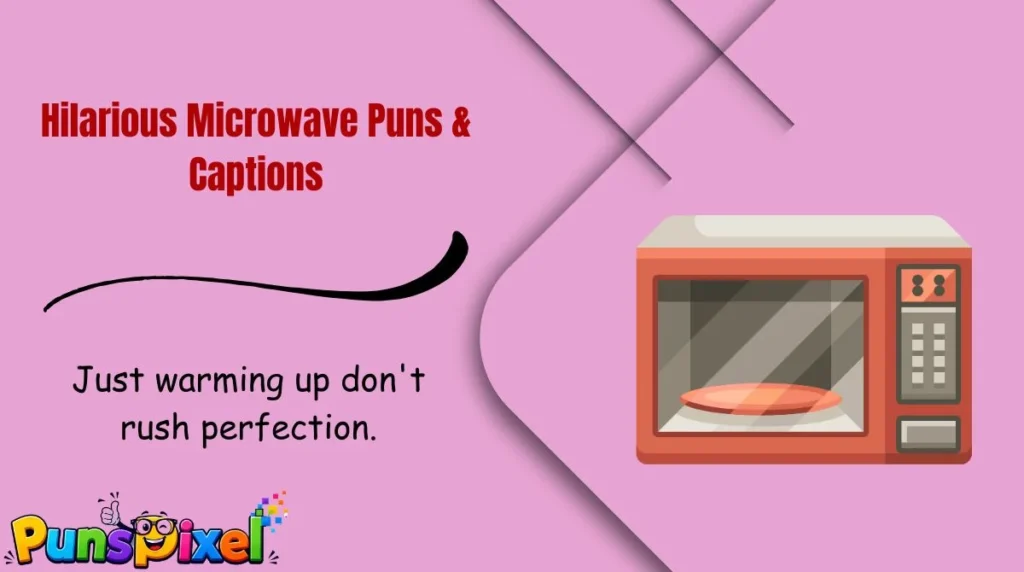 Hilarious Microwave Puns & Captions